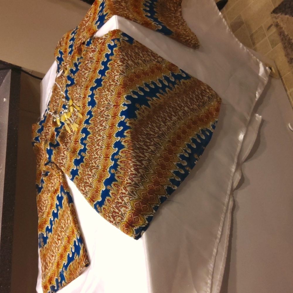Stitch Between multi-colored  Dress size L